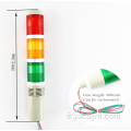 Machine Tool LED TRICOLOR SIGNAL AVERTISSEMENT DC12V / 24V AC110V / 220V